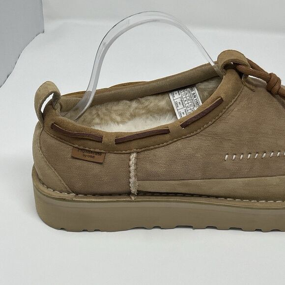 UGG Tasman Regenerate Sheepskin Sand Suede Women 11 Men 10 Tassel STORE MODEL - Picture 11 of 16